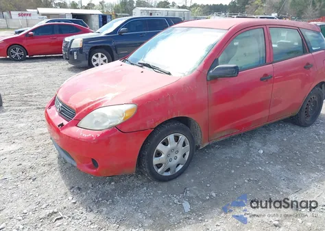 2006 Toyota Matrix z USA, uszkodzony, nr VIN 2T1KR32E56C603937